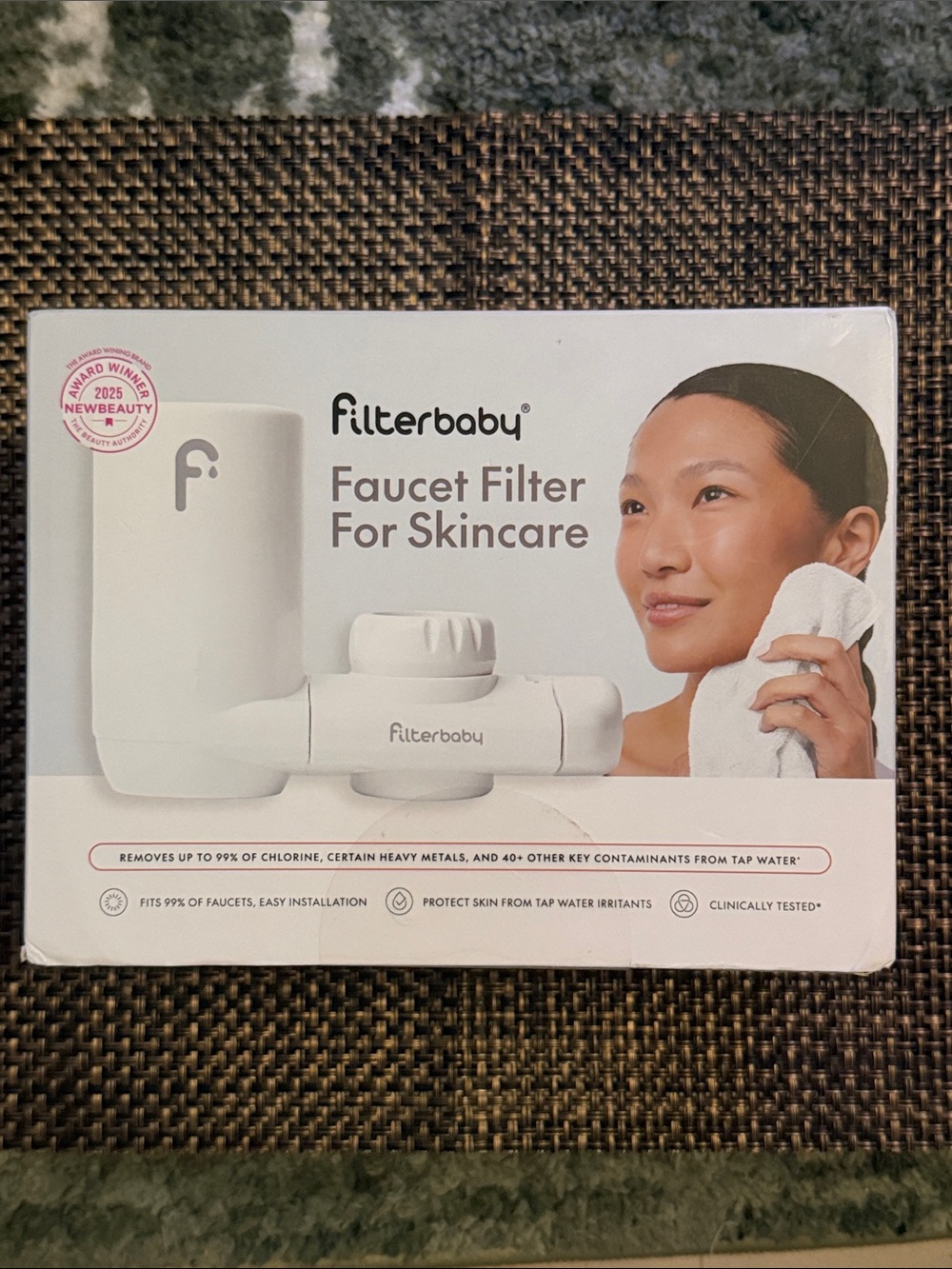 NWT Filterbaby Faucet Filter for Skincare Sealed.